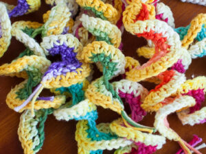 crochet garland pattern