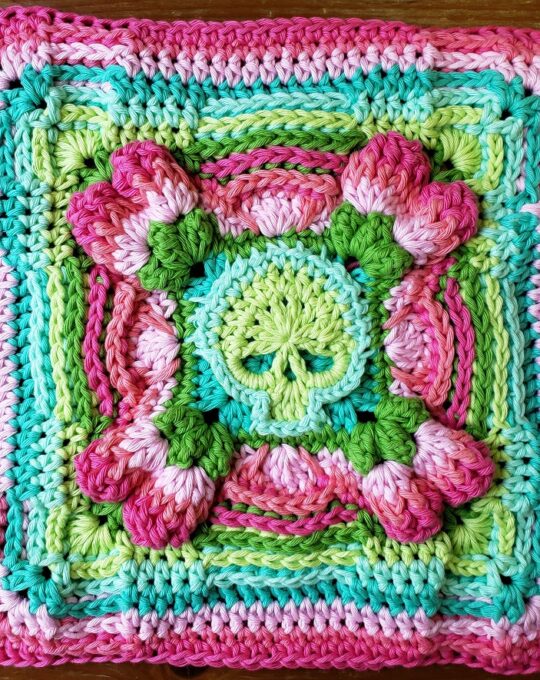 Granny Scare Square-Crochet Pattern