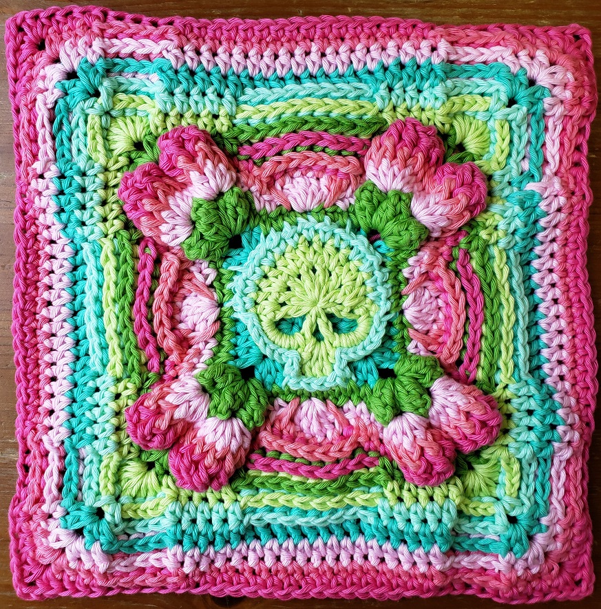 Granny Scare Granny Square Crochet Pattern