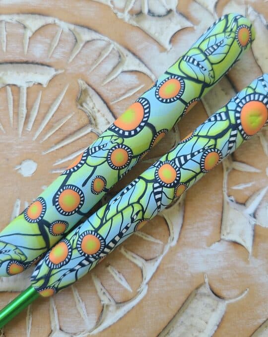 Citrus Falling-Love Handle Crochet Hook